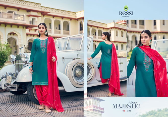 Patiala House Vol 101 By Kessi Jam Silk Cotton Punjabi Dress Material Wholesale Shop In Surat
